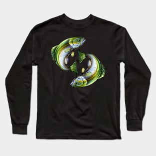 Horoscope Signs-Pisces Long Sleeve T-Shirt